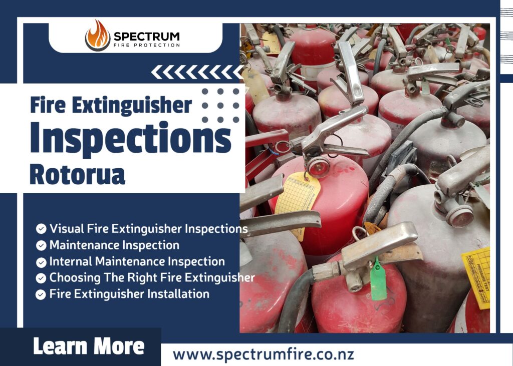 Fire Extinguisher Inspections and Testing in Rotorua