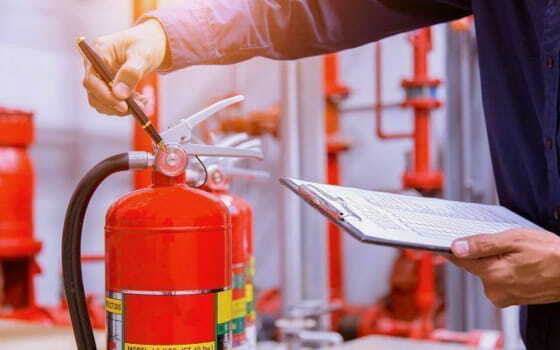 Annual Fire Extinguisher Testing Inspection